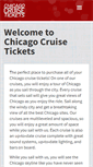 Mobile Screenshot of chicagocruisetickets.com